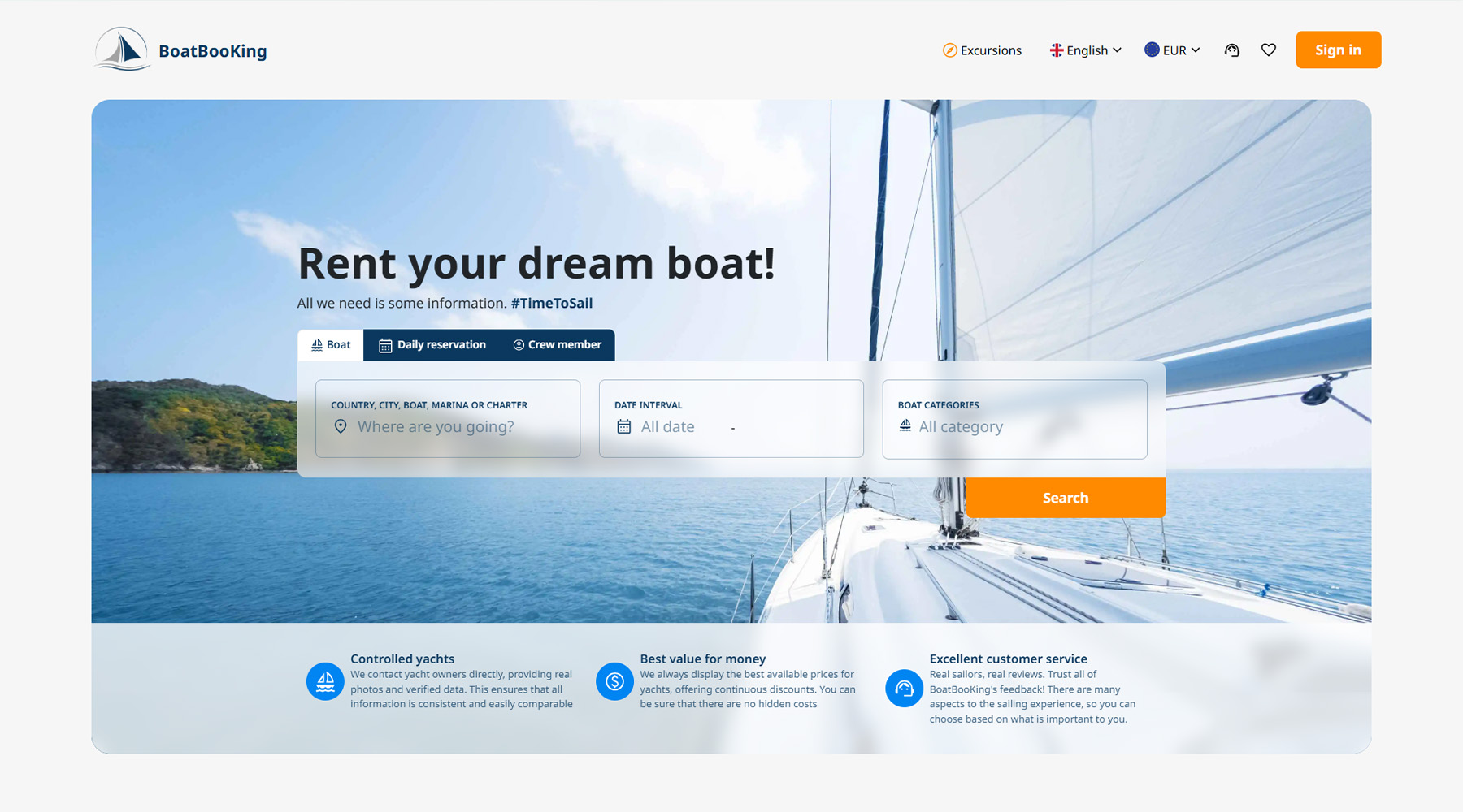 BoatBooking reference